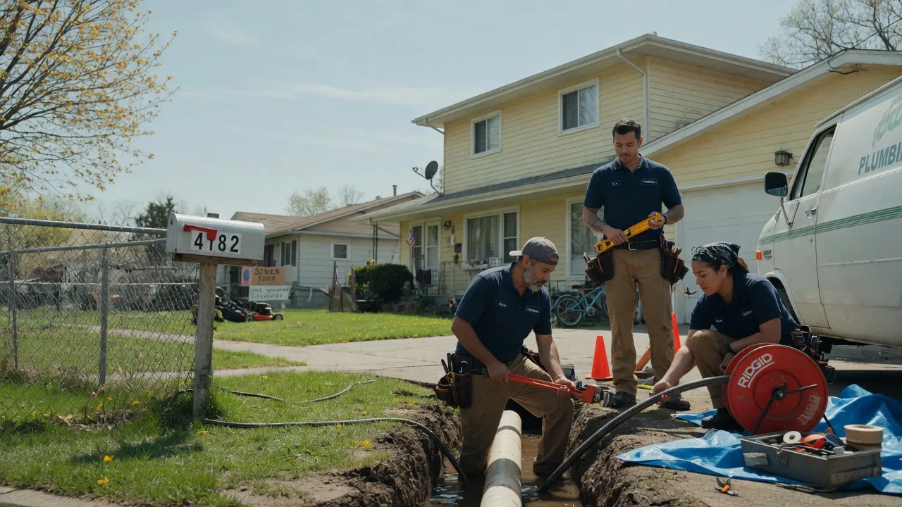 Gas Line Repair in Kearsarge, MI near me